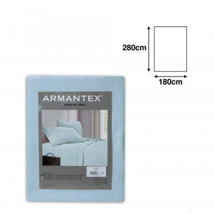 Jogo Cama Vitoria Azul 180X280cm