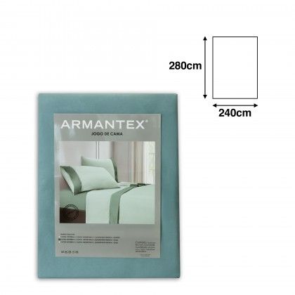 Jogo Cama Viroria Verde 240X280cm Jogo Cama Viroria Verde 240X280cm