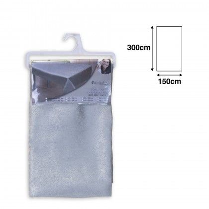 Toalha Mesa Cinza 150X300cm