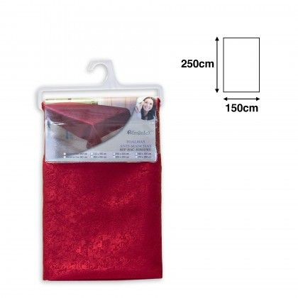 Toalha Mesa  Bordo 150X250cm