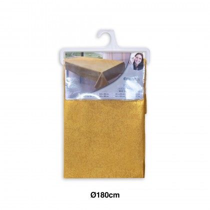 Toalha Mesa Amarelo 180cm