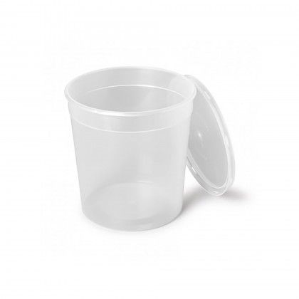 Tampa Pl�stico Transparente Pack 50