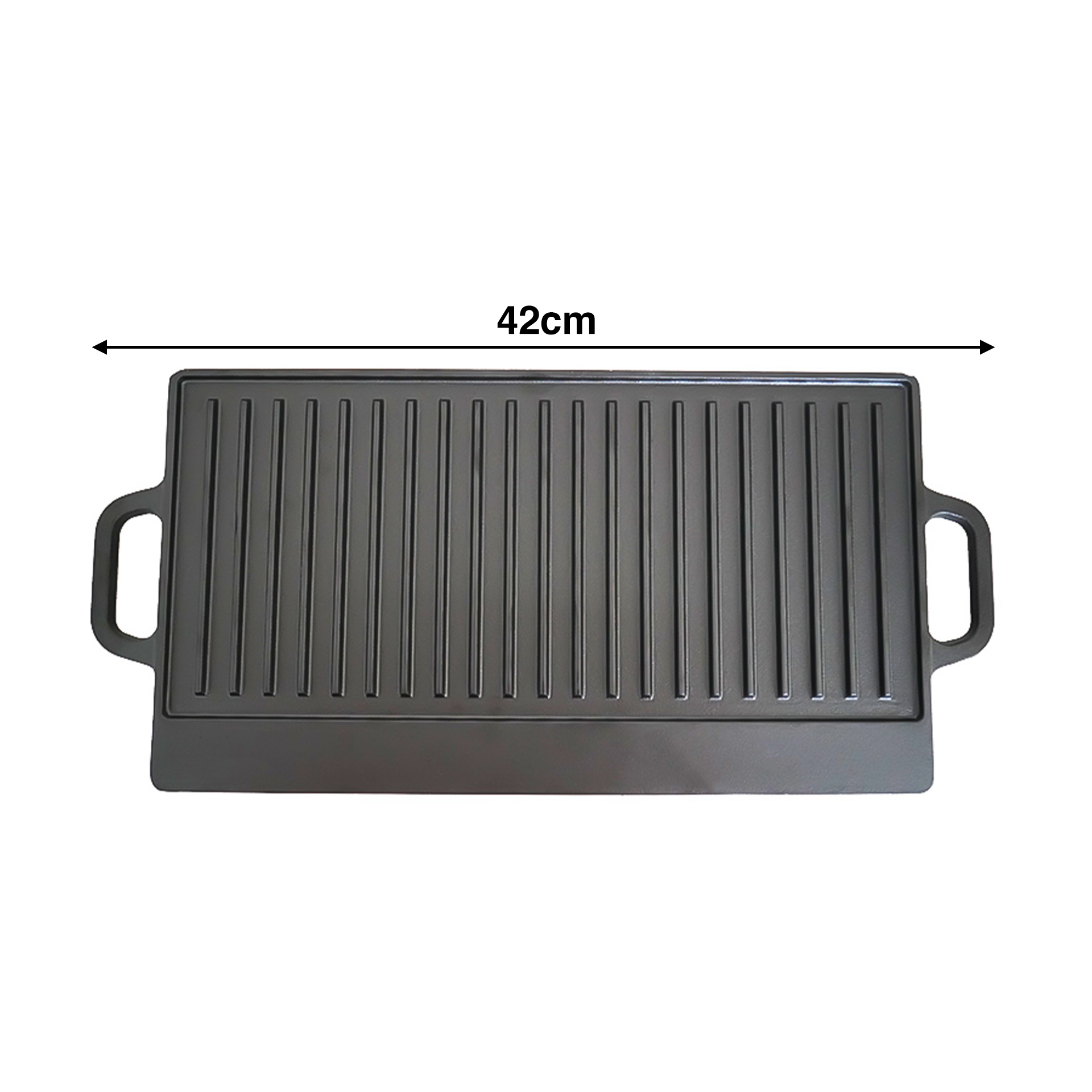 Grelhador Reversível Ferro Fundido 42cm