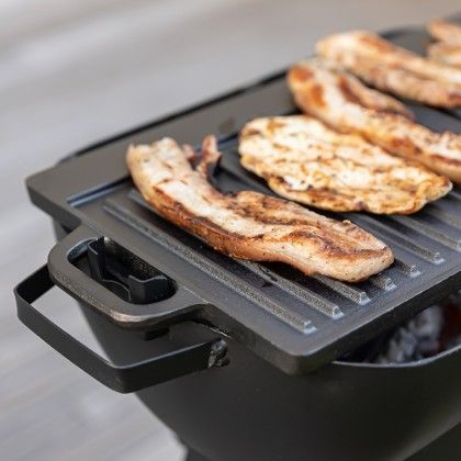 Grelhador Reversível Ferro Fundido 42cm Grelhador Reversível Ferro Fundido 42cm