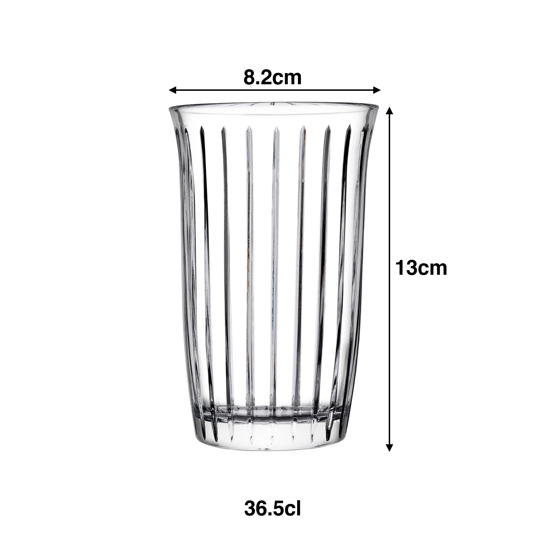 Copo sem Pé Joy Sumo 36.5cl 8.2X13cm Pack 4