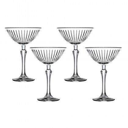 Copo com P� Joy Cocktail 22cl 11.6X16.2cm Pack 4