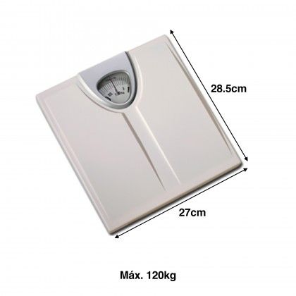 Balan�a Wc Mec�nica 120kg 27X28.5X5cm