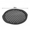 Forma Pizza Antiaderente Ovar com Abas / Furos 36cm