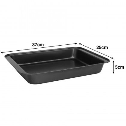 Tabuleiro Antiaderente Ovar 37X25X5cm