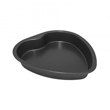 Forma Bolo Antiaderente Ovar Cora��o 28X4cm