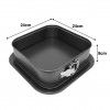 Forma Antiaderente Fundo Solto Ovar Quadrado 24X24X8cm