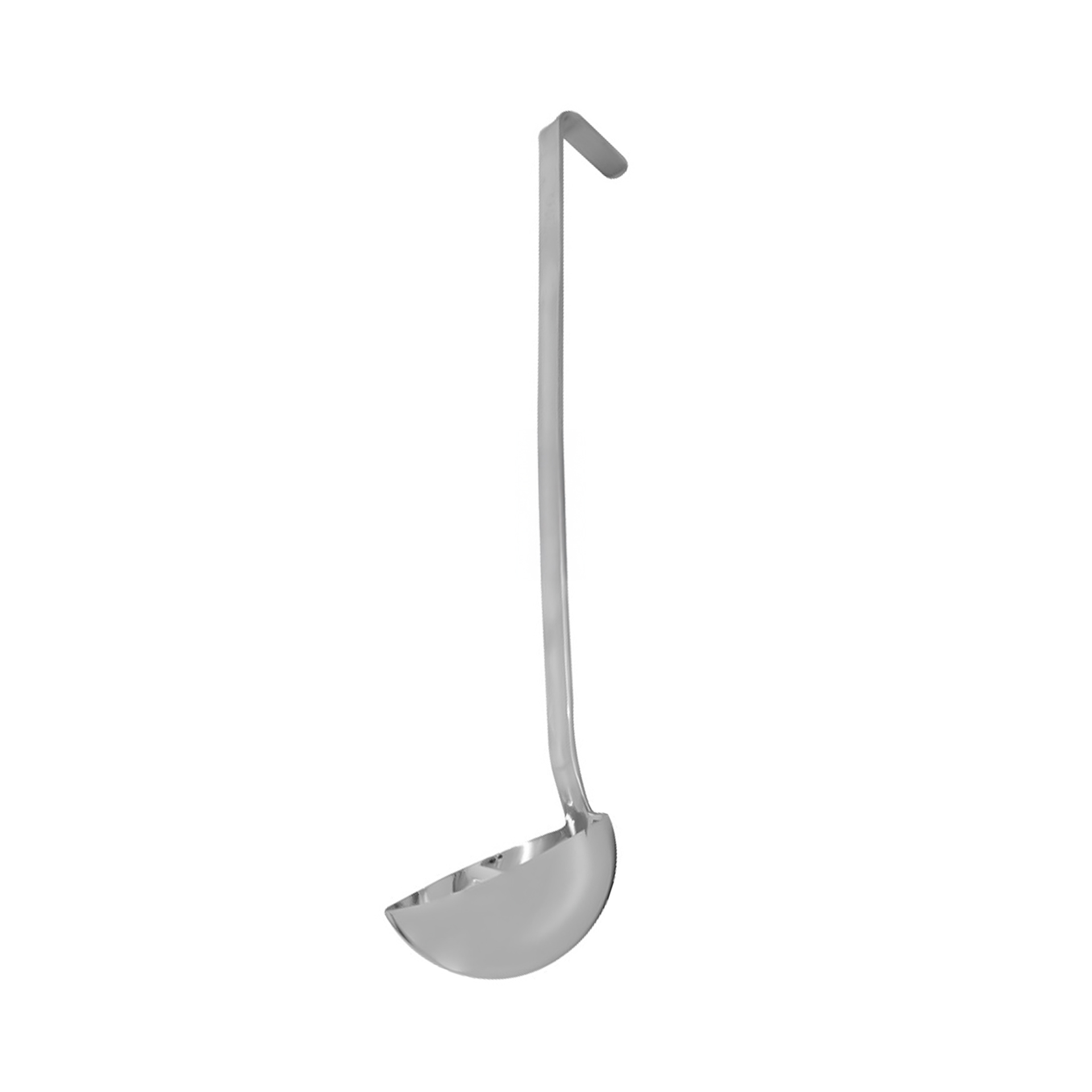 Concha Inox com Gancho Monobloco 50cl 12X52cm