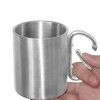 Caneca Campismo Inox Parede Dupla 270ml 6.8X9X12cm