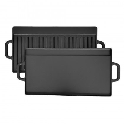 Grelhador Reversível Ferro Fundido 42cm Grelhador Reversível Ferro Fundido 42cm