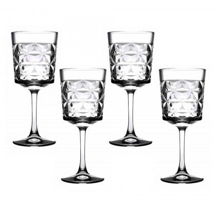 Copo com P� Estrella 34cl 8.5X20cm Pack 4