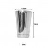 Copo Misturador Inox Prateado 50cl 8.5X13cm