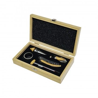 Saca-Rolhas com Acess�rios 4 Pe�as 23X13X5cm