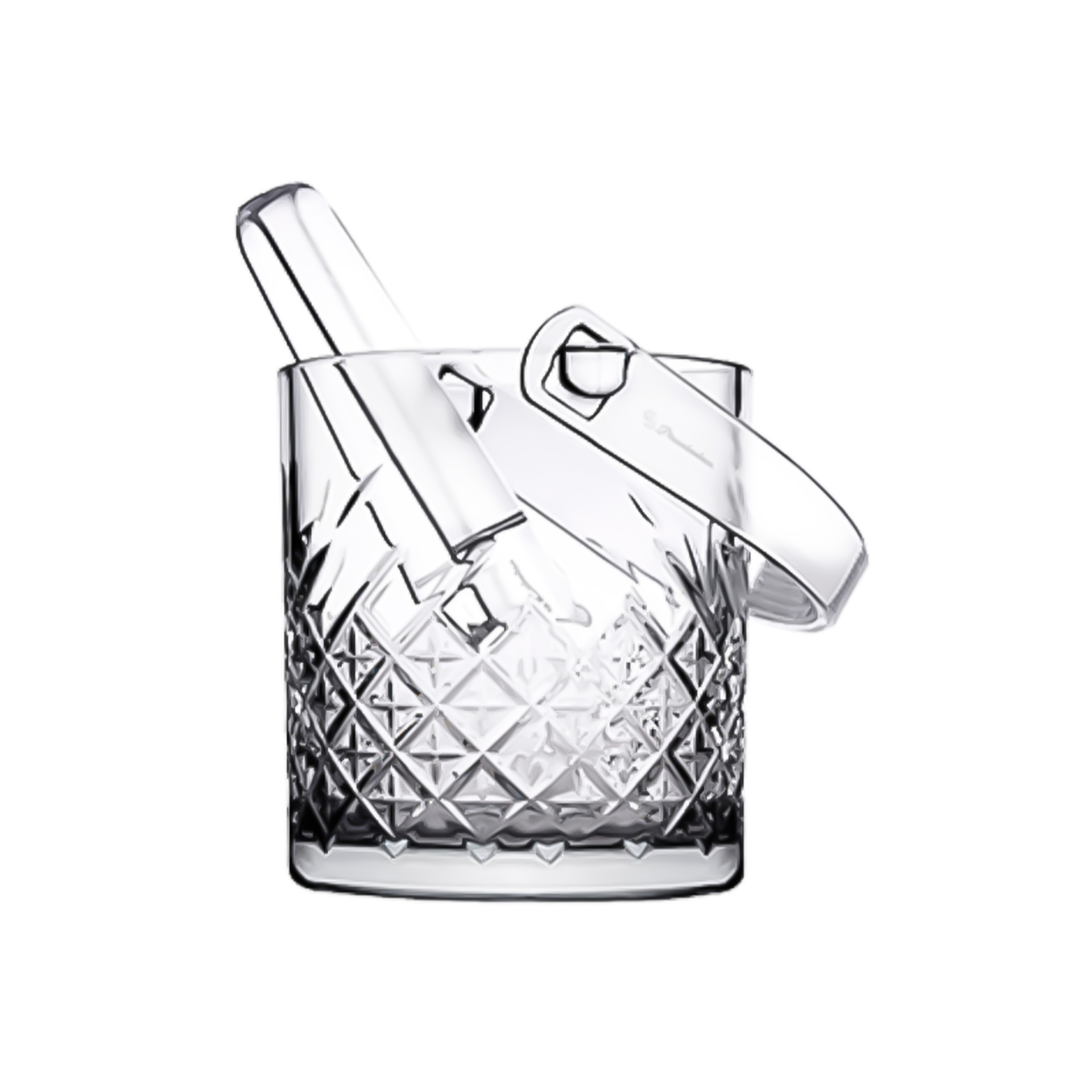 Balde Gelo Vidro Timeless 1000ml 12cm