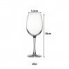 Copo com Pé Reserva 25cl 5.2X18cm Pack 6 Copo com Pé Reserva 25cl 5.2X18cm Pack 6