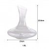 Decanter Vidro Bairrada 1600ml 21X23.8cm
