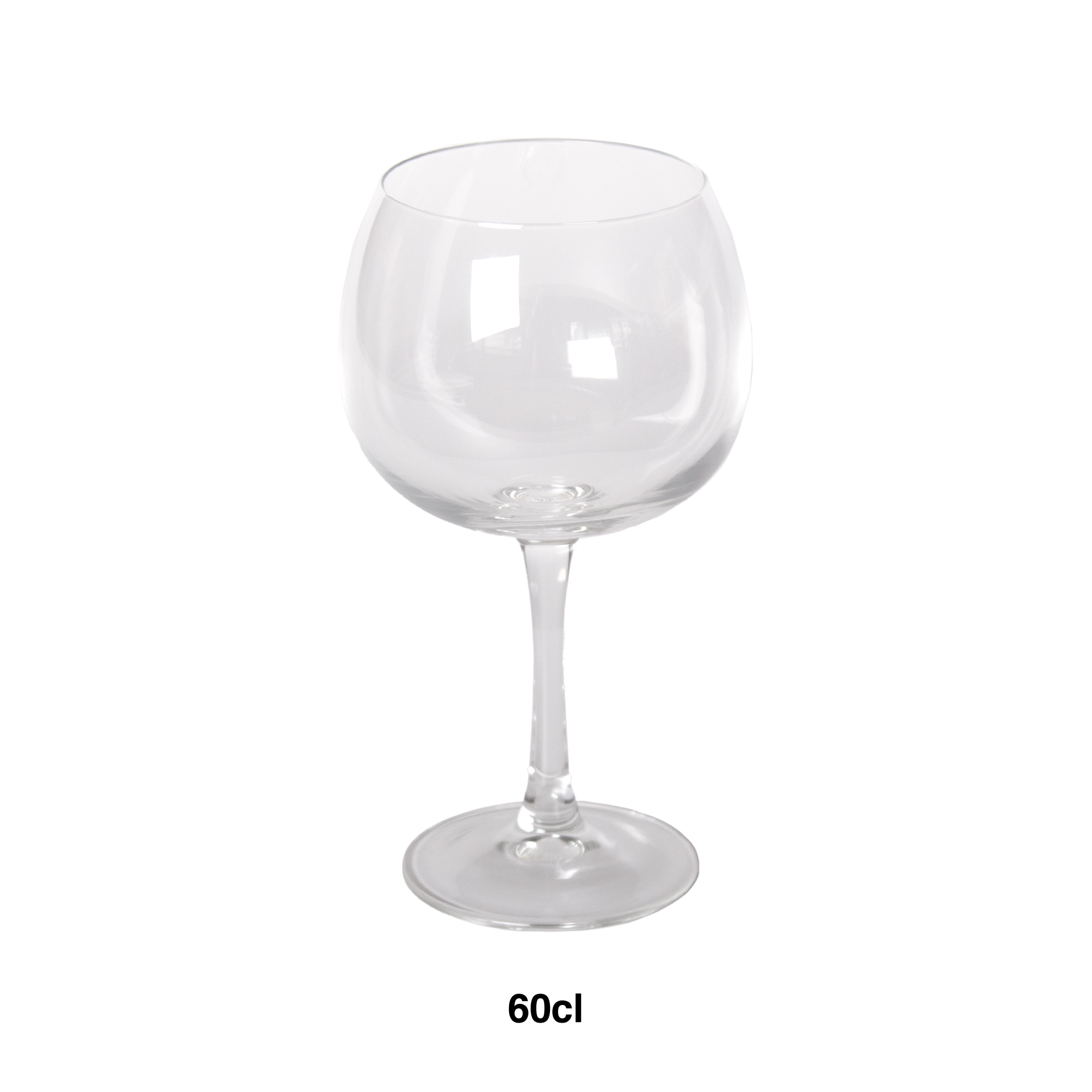 Copo com Pé Gin Cristalin 60cl Pack 6
