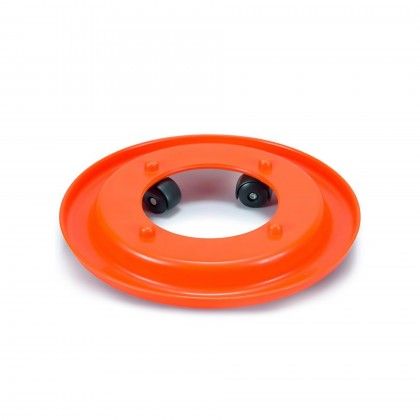 Base Pl�stica para Botija G�s Laranja 32.5cm