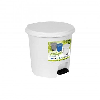 Balde Lixo Pedal 20L 37.5X35.5X33cm