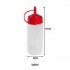 Frasco Molhos Tampa Doseadora Redondo 250ml 5X17cm