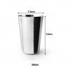 Copo Inox Redondo 300ml 7.5X12cm