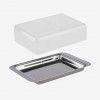 Manteigueira Inox / Poliestireno 16X10X5.5cm