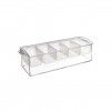 Caixa Condimentos com Tampa 5 Divis�es 43X16X14cm