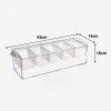 Caixa Condimentos com Tampa 5 Divis�es 43X16X14cm