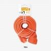 Prolongador Jardim 1 Tomada Frontal 3gr 10mX1mm