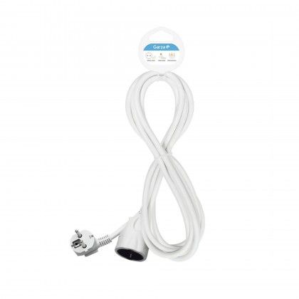 Prolongador 1 Tomada Branco 3gr 10mX1.5mm Prolongador 1 Tomada Branco 3gr 10mX1.5mm