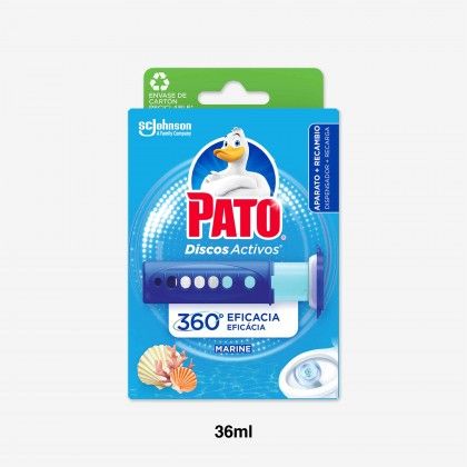 Wc Pato Discos Activos Marinho 36ml Wc Pato Discos Activos Marinho 36ml