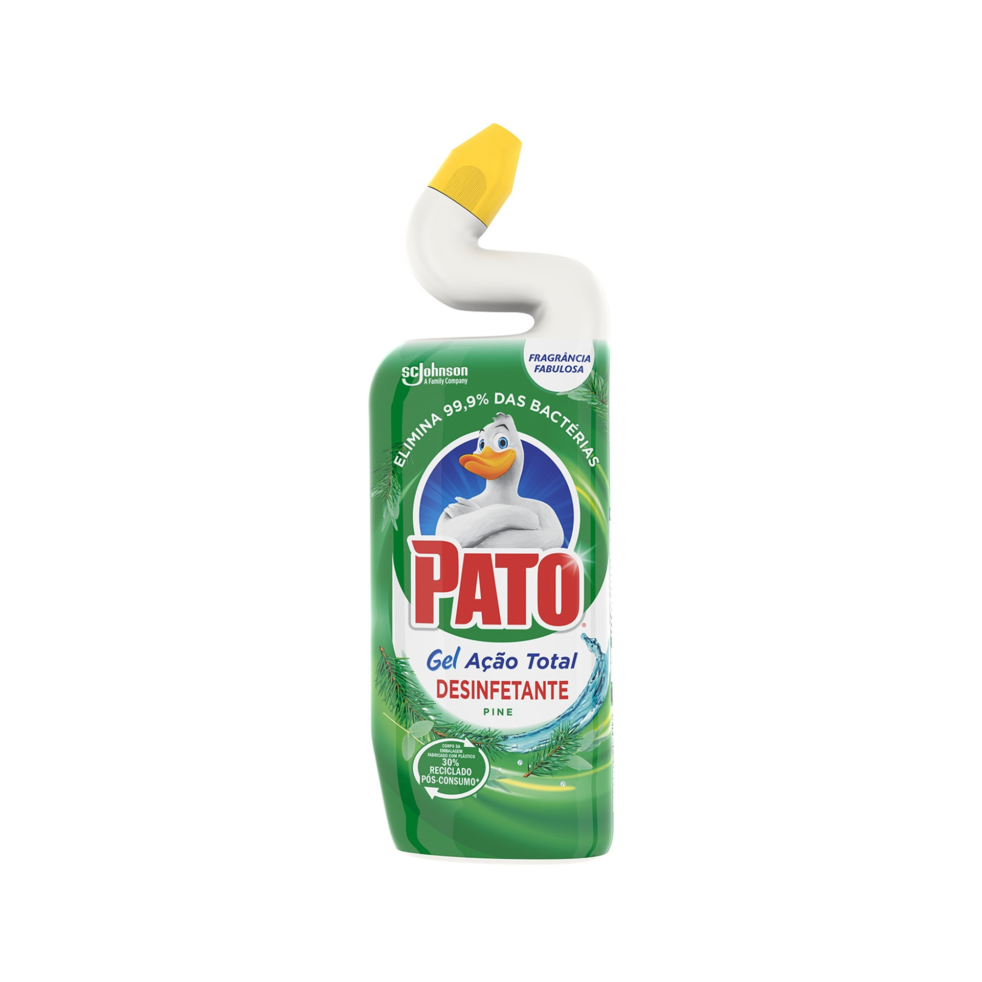 Wc Pato Desinfetante Ação Total Frescor 750ml