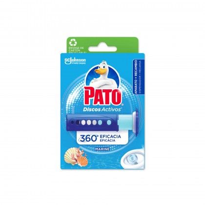 Wc Pato Discos Activos Marinho 36ml Wc Pato Discos Activos Marinho 36ml