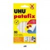 Pastilhas Adesivas Uhu Patafix Branco 80 Unidades