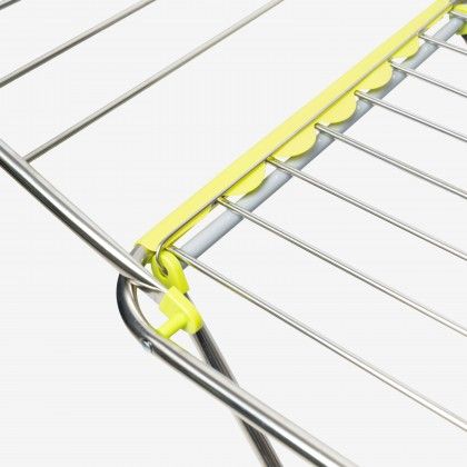 Estendal Chão Com Abas Inox Ding Cinzento 18m Estendal Chão Com Abas Inox Ding Cinzento 18m