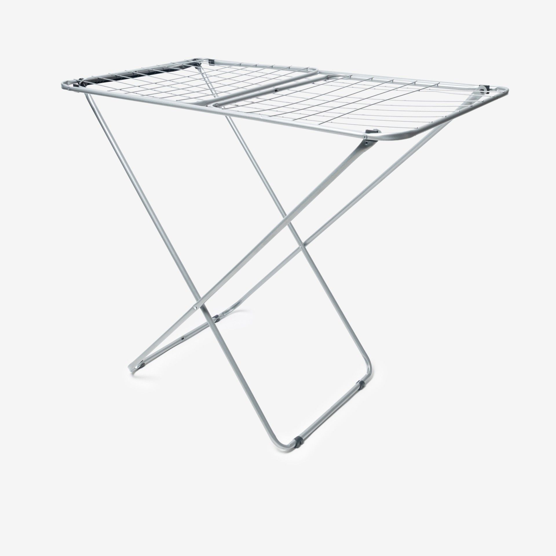 Estendal Chão Ding com Abas Ferro Pintado 178X55.8X110cm