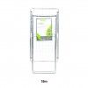 Estendal Ch�o Ding com Abas Ferro Pintado 178X55.8X110cm
