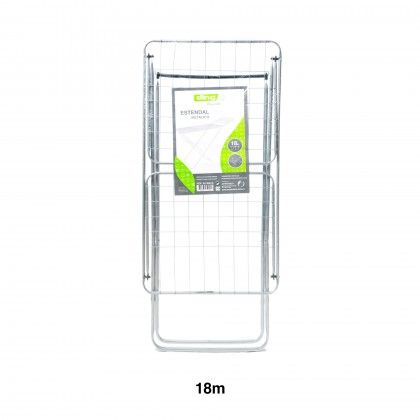 Estendal Ch�o Ding com Abas Ferro Pintado 178X55.8X110cm