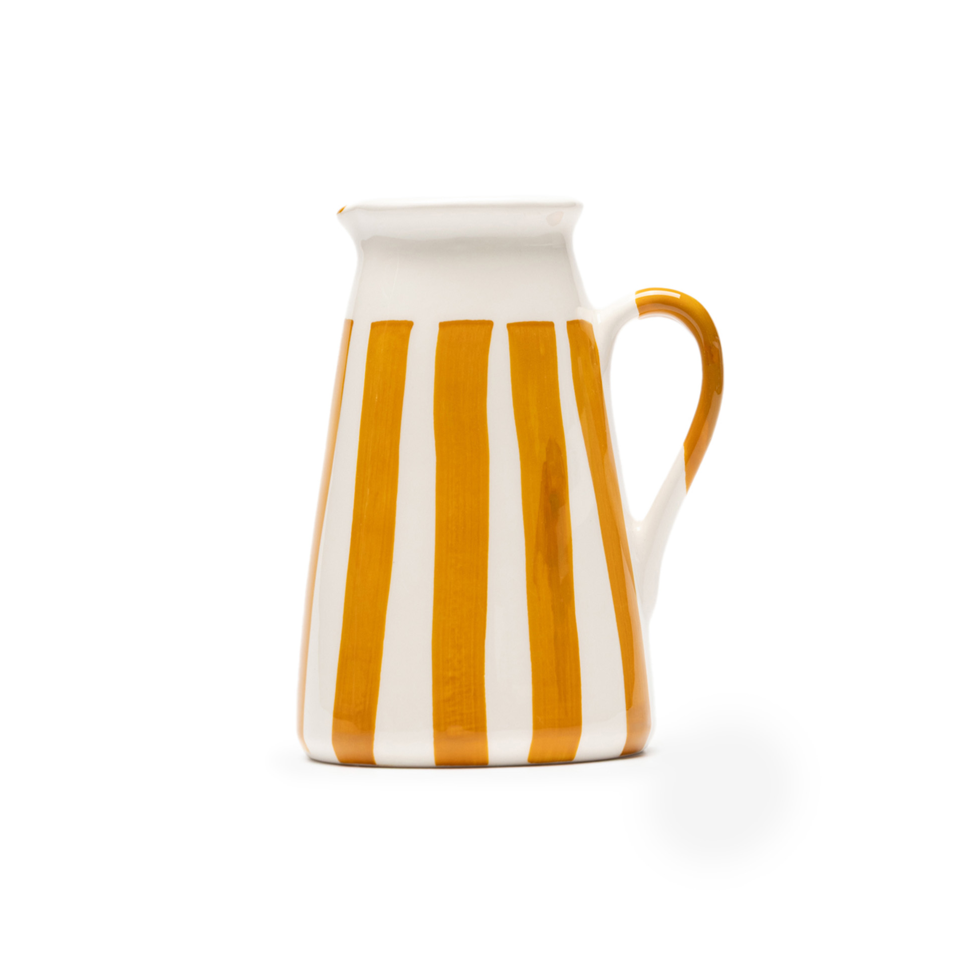 Jarra Direita Riscas Amarelo