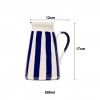 Jarra Direita Riscas Azul Jarra Direita Riscas Azul