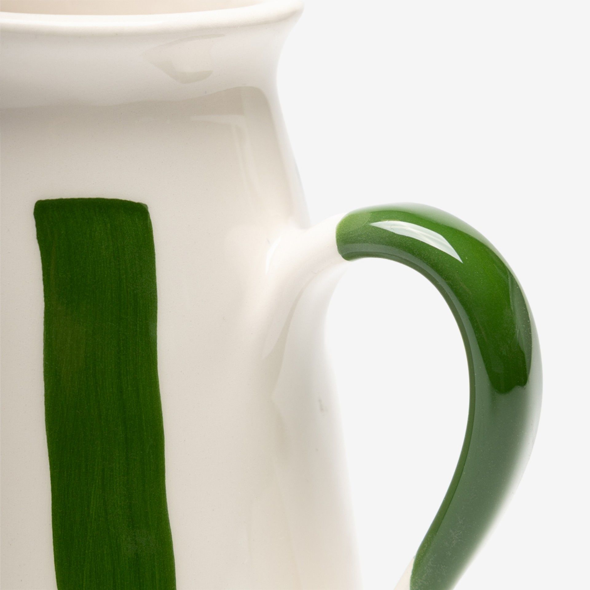 Jarra Direita Riscas Verde