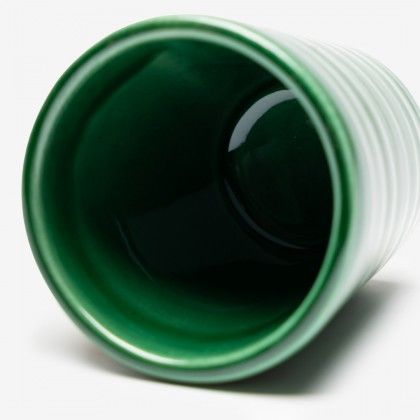 Copo Caf� Riscas Verde 5.5cm
