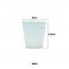 Copo Caf� Riscas Azul Pastel 5.5cm