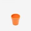Copo Cafe Riscas Laranja 5.5cm