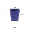 Copo Cafe Riscas Azul Escuro 5.5cm