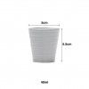 Copo Cafe Riscas Cinza 5.5cm